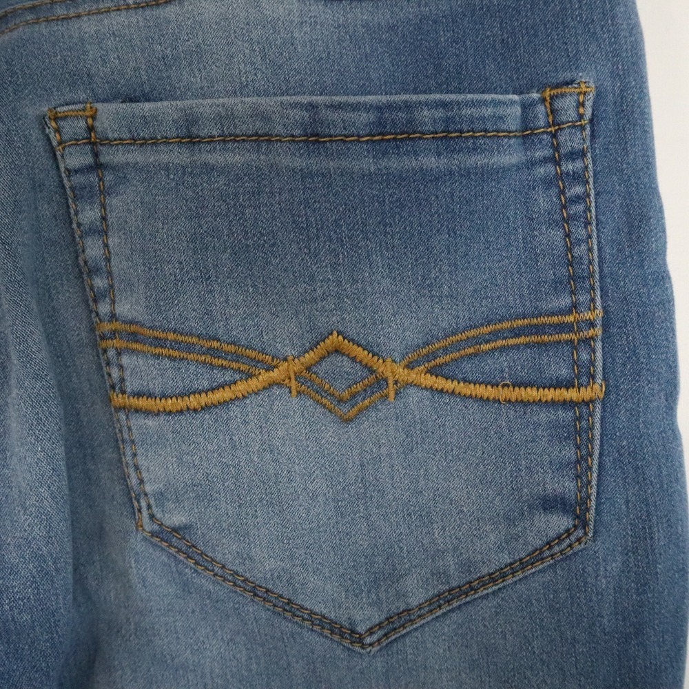 Mudd Jeans Womens 3 Skinny Tapered 5-Pocket Stretch Flex Denim Blue - Picture 5 of 9